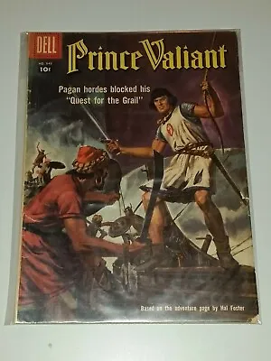 Buy Four Color #849 Vg- (3.5) Prince Valiant #1 Dell Silver Age 1957 ** • 14.99£