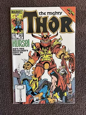Buy The Mighty THOR #363 (Marvel, 1986) Walt Simonson ~ Kurse ~ Secret Wars II • 7.87£