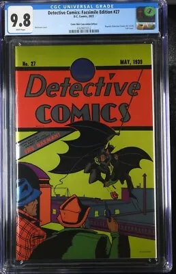Buy Detective Comics #27 (The Comic Mint NYCC 2022 Exclusive Foil) - CGC 9.8 • 86.75£