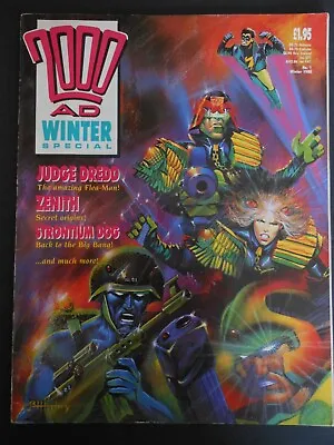 Buy Vintage 2000AD Judge Dredd 1985 WINTER SPECIAL 64 Page Comic • 3.95£