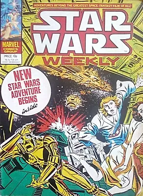 Buy STAR WARS WEEKLY No. 54 Feb. 14th 1979 Vintage UK Marvel Comic Mag V.G CONDITION • 14.99£