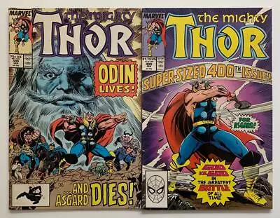 Buy Thor #399 & #400. (Marvel 1989) VG/FN & FN/VF Condition Copper Age Issues • 14.62£