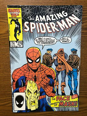 Buy Amazing Spider-Man #276 Marvel 1986 Vs Hobgoblin Unmasked As Flash Thompson VF • 9.49£