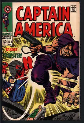 Buy Captain America #108 7.0 // Trapster Appearance Marvel Comics 1968 • 31.32£
