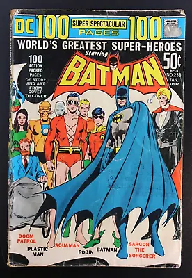 Buy Worlds Greatest Super-Heroes BATMAN 238 DC 1972 Origin Of Doom Patrol VG- • 55£