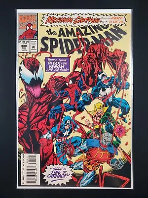 Buy The Amazing Spider-man #380 Direct Edition Marvel Comics 1993 • 7.19£