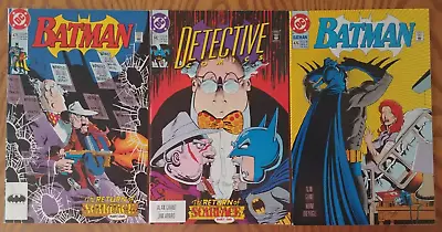 Buy DC Batman 475 Return Of Scarface Complete 3-Issue Run 1st Renee Montoya • 12.06£