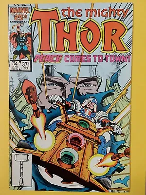 Buy Thor #371 (1986):  Peace On Earth!  First Appearance Of Judge Peace • 7.90£