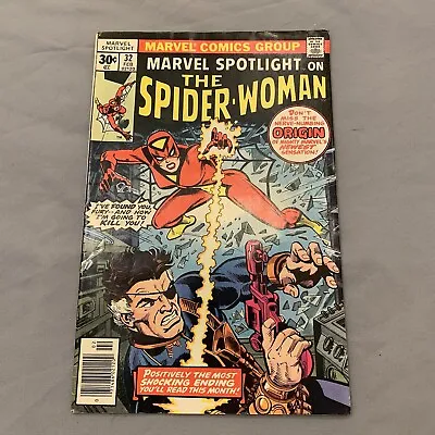 Buy Marvel Spotlight #32 The Spiderwoman 1st App Marvel Comics Key Mid Grade VG/FN • 71.50£