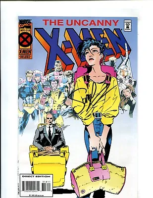 Buy The Uncanny X-Men #318 - SIGNED BY SCOTT LOBDELL (FRONT COVER)! (8.0/8.5) 1994 • 16.42£