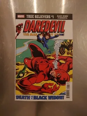 Buy True Believers: Black Widow & Daredevil #1 (Marvel, 2020)  • 4.19£