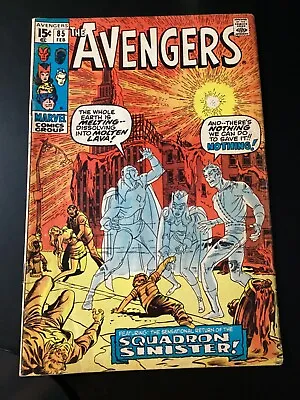 Buy Marvel Comics, Avengers #85, 1970, 1st Squadron Supreme, Look! • 54.02£