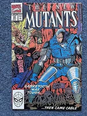 Buy Marvel Comics The New Mutants #91.  From 1990 VF/NM • 2.99£