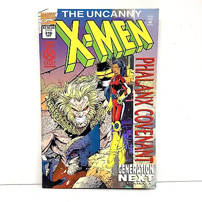 Buy Marvel Comics Uncanny X-Men #316 Generation Next Part 1 Foil Cover 1994 • 3.95£