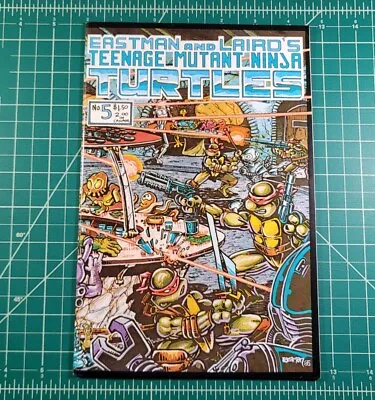 Buy Teenage Mutant Ninja Turtles #5 (1985) Classic Eastman & Laird Mirage VF/NM • 119.16£
