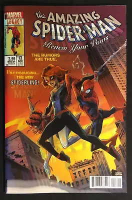 Buy Amazing Spider-man Renew Your Vows 13 Variant LENTICULAR Homage 252 Vol 2 1 Copy • 14.22£