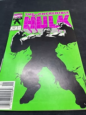 Buy Incredible Hulk #377 (1991) 1st Professor Newsstand VF • 15.77£