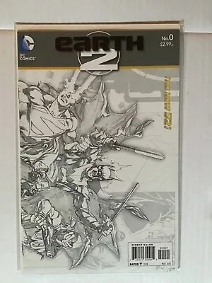 Buy EARTH 2  # 0 SKETCH VARIANT EDITION 1 In 25 FIRST PRINT DC COMICS  • 9.95£
