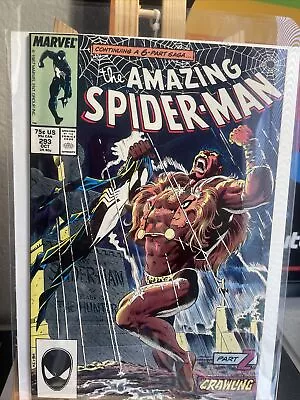 Buy Amazing Spider Man #293 1987 Kraven The Hunter Last Hunt Story Arc Marvel A1 • 20.16£