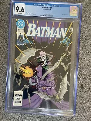 Buy Batman #451 Cgc 9.6, 1990, Classic Joker Cover • 47.97£
