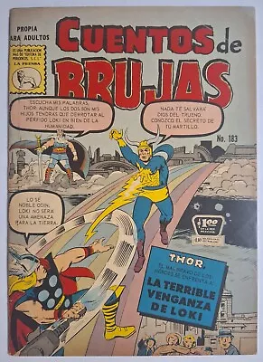 Buy Journey Into Mistery #88 Thor & Kirby Art Cuentos De Brujas #183 La Prensa 1963 • 1,198.48£
