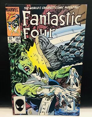Buy Fantastic Four #284 Comic Marvel Comics, She Hulk App • 1.99£