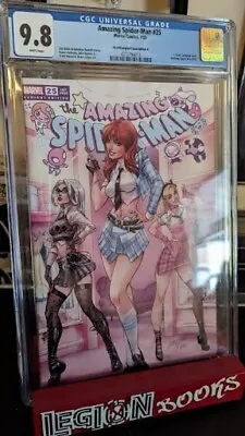 Buy Amazing Spider-Man #25 - MARY JANE  - J Scott Campbell Cover A - CGC 9.8 Marvel • 110.06£