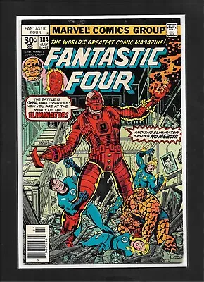 Buy Fantastic Four #184 (1977): Fantastic Four Vs Eliminator! Only Appearance!  FN+! • 4.36£
