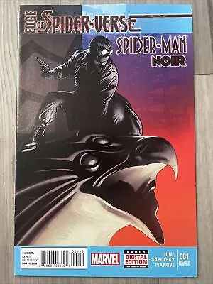 Buy Edge Of Spider-Verse 1 2nd Print Spider-Man Noir 2014 Marvel Comics • 20£