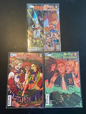 Buy 3 X DC And Archie Comics Harley And Ivy Meet Betty And Veronica #3#4#5 NM • 8.99£