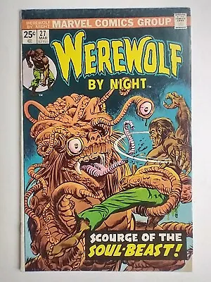 Buy Marvel Comics Werewolf By Night #27 1st Appearances Dr. Glitternight, Soul-Beast • 23.69£