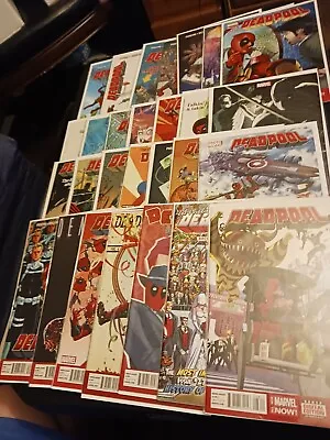 Buy Deadpool #1-45 (Complete Marvel 2013 Series, Lot Of 45) Duggan, Posehn • 118.25£