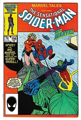 Buy Marvel Tales #196 - Marvel 1987 - Chris Claremont [The Sensational Spider-Man] • 7.89£