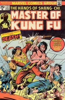 Buy Master Of Kung Fu #22 FN- 5.5 1974 Stock Image Low Grade • 6.16£
