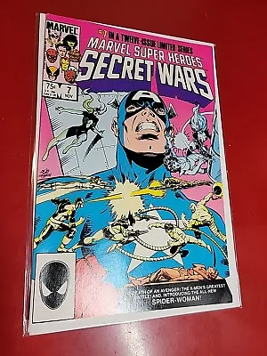 Buy Marvel Super Heroes Secret Wars 7 1st Julia Carpenter Spider-woman Look Wow  • 7.88£