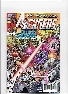 Buy Avengers # 20 Ultron George Perez NM Marvel Comics 1998 Series • 3.50£