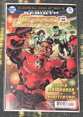 Buy Green Lanterns #35 DC Comics 2017 Sent In A Cardboard Mailer • 3.99£