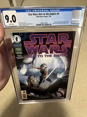 Buy Star Wars Heir To The Empire #4 1996 CGC 9.0 1st Mara Jade Cover Comic • 63.33£