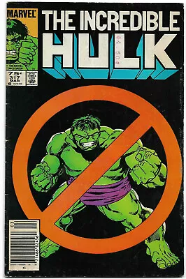 Buy Incredible Hulk#317 Fn 1986 Marvel Comics $6 Unlimited Shipping! • 18.10£