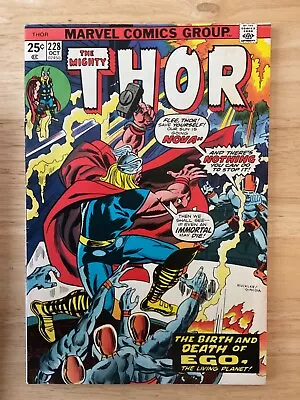 Buy The Mighty Thor # 228 VF- 7.5 MVS Intact • 7.99£