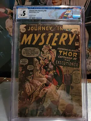 Buy Journey Into Mystery 84 - CGC 0.5, 2nd Thor, 1st Jane Foster • 525£