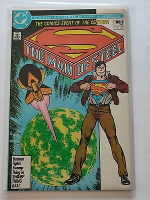 Buy Man Of Steel #1 - DC 1986 - Superman • 2.54£