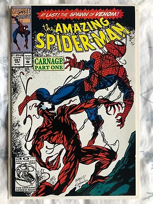 Buy Amazing Spider-Man 361 (1992) 1st Appearance Of Carnage. 1st Print • 124.99£