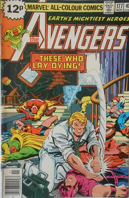 Buy Avengers (1963) # 177 UK Price (5.5-FN-) Captain Marvel, Ms. Marvel, Guardian... • 9.90£