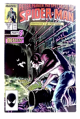Buy Marvel SPECTACULAR SPIDER-MAN (1987) #131 KRAVEN'S LAST HUNT Key FN Ships FREE! • 11.82£