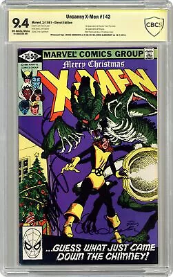 Buy Uncanny X-Men #143 CBCS 9.4 SS Simonson/ Claremont 1981 18-3BAE20A-061 • 103.94£