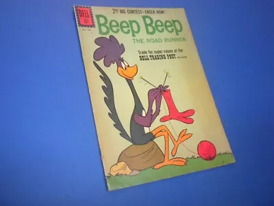 Buy BEEP BEEP THE ROAD RUNNER #11 Dell Comics 1962 Vintage TV CARTOON • 17.05£