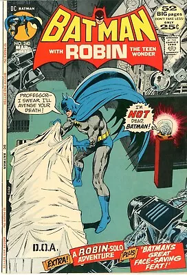 Buy Batman  # 240    VERY FINE NEAR MINT     March 1972     See Photos • 79.44£