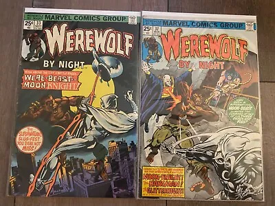 Buy Werewolf By Night #33 37 2nd And 3rd Appearances Of Moon Knight • 119.13£