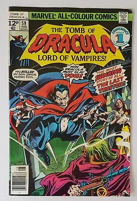 Buy Tomb Of Dracula #59,marvel Comics 1977, Bronze Age Horror • 6.50£